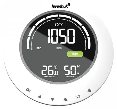 Imagen del producto de Medidor de CO2 Levenhuk Wezzer PLUS LP90