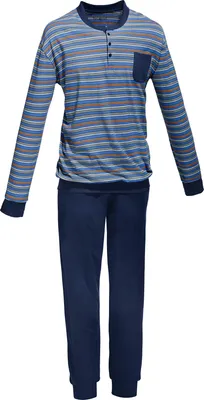 Produktbild von REDBEST Herren-Schlafanzug hellblau 58
