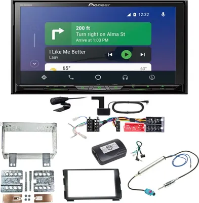 Produktbild von Pioneer AVH-Z9200DAB Android Auto Carplay Einbauset für Kia Cee'd ED