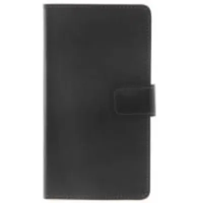Produktbild von Slim Leder Book Case Handyhülle für Sony Xperia Z1 schwarz