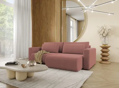 Produktbild von Intenso Ecksofa Sofa L Form Bettkasten Schlaffunktion "CURIOO L", Cremig, Rechts