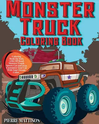 Produktbild von Monster Truck Coloring Book