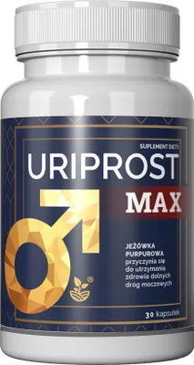 Produktbild von Nahrungsergänzungsmittel Uriprost Max Für Männer, 30 Kapseln, Europe Innovation Group