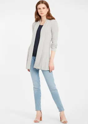 Immagine prodotto di fransa FRZubasi Cardigan lungo da donna a maglia fine Cardigan lungo da donna a maglia fine