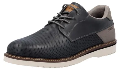 Zdjęcie produktu dla Wygodne sznurowane buty Rieker w kolorze niebieskim, rozmiar 45