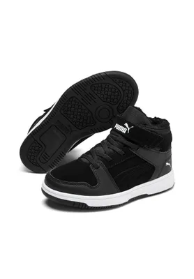 Produktbild von Puma Rebound Layup Fur SD V PS 3704980001 (30/black-white)