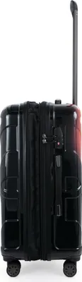 Produktbild von Suitline - 3er Kofferset Rollkoffer Hartschalenkoffer 4 Rollen Handgepäck-Trolley und Aufgabegepäck Koffer erweiterbar Travel Luggage Gepäck Set Hardcase ABS, TSA,Schwarz