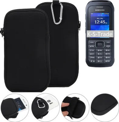 Produktbild von K-S-Trade Neopren-Hülle Handy-Hülle kompatibel mit Samsung Xcover 550 Schutzhülle Neoprenhülle Sleeve Schutz-Hülle Gürtel Tasche Case Holster