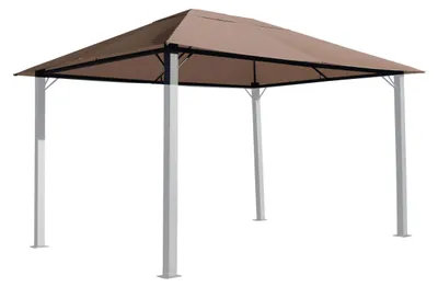 Image de Toit de remplacement pour pavillon, dimensions 3x4 mètres, couleur taupe