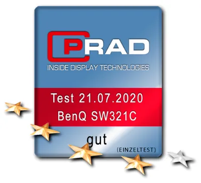 Zdjęcie produktu dla BenQ SW321C, 81,3 cm (32"), 3840 x 2160 px, 4K Ultra HD, LED, 5 ms, Szary