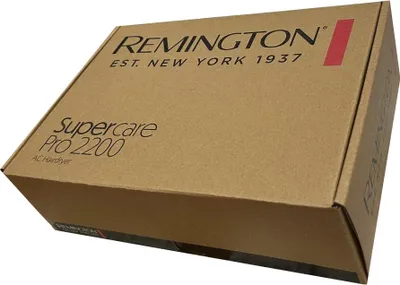 Immagine prodotto di Asciugacapelli professionale ionico Remington [controllo laterale potente e professionale] tecnologia SupercarePro (2200W, 130km/h, 3 accessori per lo styling, motore AC a lunga durata per parrucchieri) AC7250 [Esclusiva Amazon]