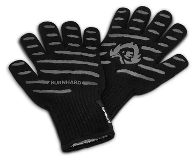 Produktbild von BURNHARD® Aramid Grillhandschuhe, hitzebeständige Ofenhandschuhe
