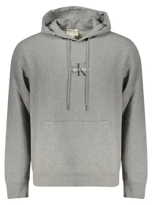 Produktbild von Herren-Grau-Sweatshirt mit Kapuze – Klassisch & Bequem