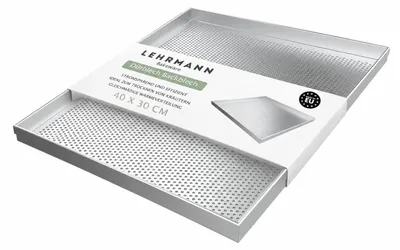 Alu-Droog- und Backblech 40x30 cm, 3 mm Perforation