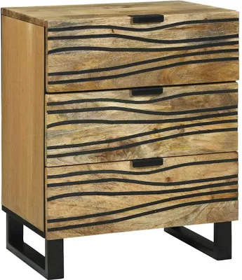 Obrázok produktu pre Nočný stolík Prírodná 50 x 33 x 62 cm Kompozitné drevo