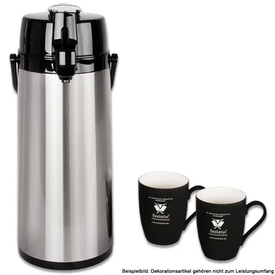Produktbild von Beeketal Thermoskanne Pumpkanne Kaffeekanne BGK-TK