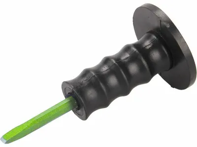 Image de Ciseau plat avec protection en plastique, 200x12mm