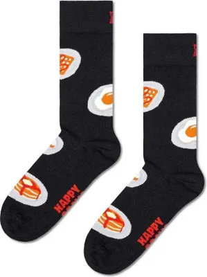 Image de Hs By Happy Socks Breakfast Chaussettes longues Noir EU 41-46 Hommes,Femmes Noir EU 41-46