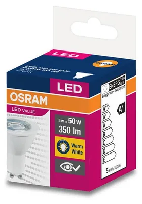 Produktbild von OSRAM GU10 LED-Lampe 4,5 W 2700 K 36°