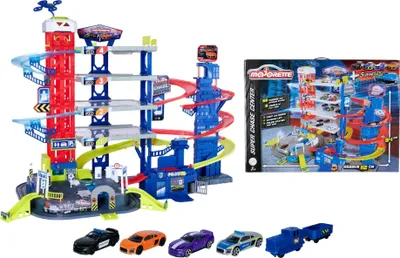 Produktbild von majoRETTE Parkhaus mit 5 Fahrzeugen Super Chase Center