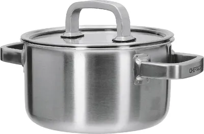 Produktbild von Chefs & Co. Kochtopf mit Glasdeckel 3,4 ltr. Ø20 cm Excellence Gourmet