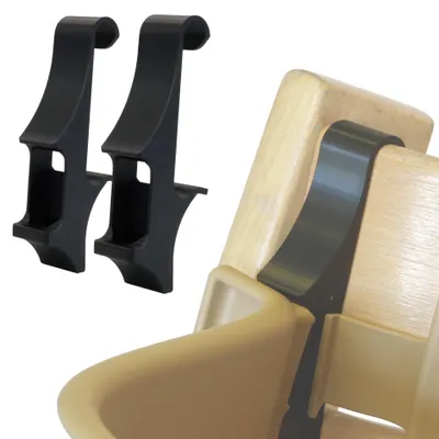 Produktbild von Adapter für altes Modell des Tripp Trapp Stuhls – Verbindet das Babyset mit dem alten Modell – Vor 2003 – Einfache Klemmbefestigung - Schwarz