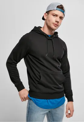 Produktbild von Urban Classics TB3488 | Basic Terry Hoody Kapuzenpuli Herren - Farbe: Black - Größe: L