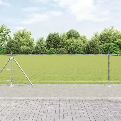 Obrázek produktu pro Sloupky pro oplocení – plastové sloupky, sada 25 kusů, 80 cm – odolné proti korozi a povětrnostním vlivům – vhodné pro ohraničení zahrady a pozemku