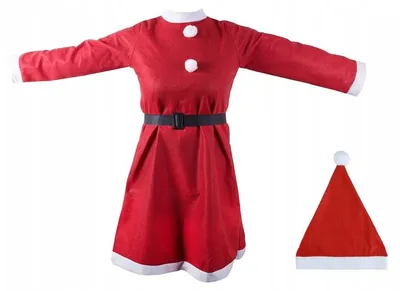 Produktbild von Verk 26072 Weihnachtsmannkostüm – für Damen