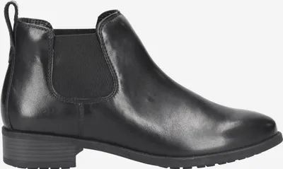 Image de Clarks Havm Top 26178715 4, bottines Chelsea, bottines noires pour femmes, taille 38