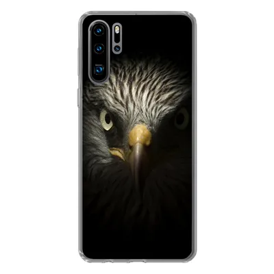 Produktbild von MuchoWow® Handyhülle Schutzhülle Hülle für Huawei P30 Pro Vogel - Adler - Raubvögel - Auge - Schnabel - Licht Silikon Softcase Handy Hülle - Schutzdeckel