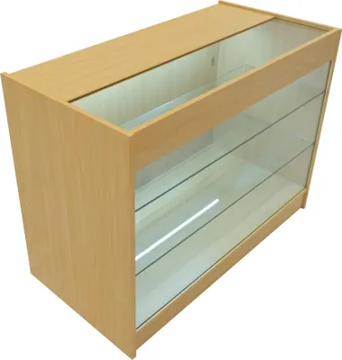 Immagine prodotto di K1200 – Banco espositore a LED, in acero