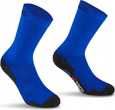 Produktbild von Fahrradsportsocken Professional Carbon 35-38 (blau)