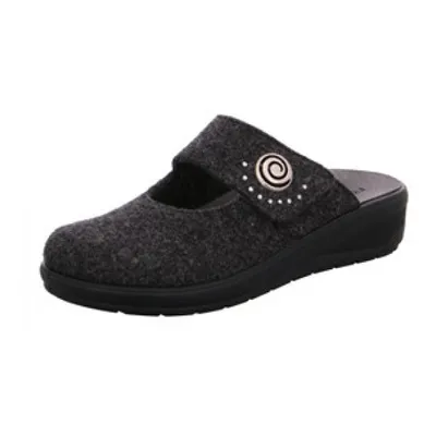 Produktbild von Rohde Damen Hausschuh Pantoffel Filz Catania 6169, Größe:41 EU, Farbe:Grau