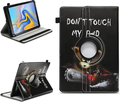 Produktbild von Tablet Hülle für Samsung Galaxy Tab A 10.5 2018 Tasche Schutzhülle 360° DrehbarFarben:Motiv 12