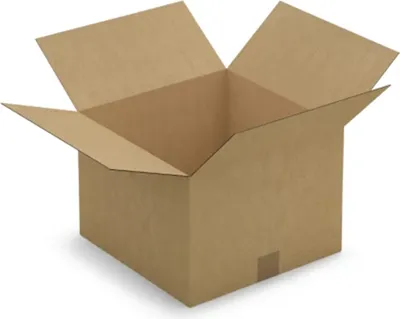 Produktbild von 10 Verpackungskartons 35 x 35 x 25 cm - Einwellig