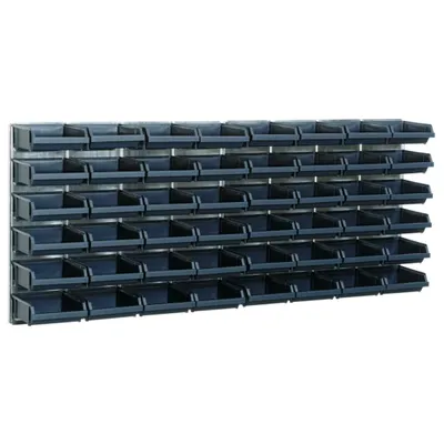 Image de Raaco Wall panel x2 mit 48 Sichtboxen 181204