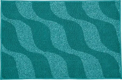 Produktbild von Kleine Wolke Badteppich ONDA Petrol 70 x 120 cm