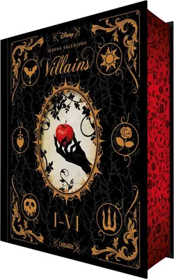 Produktbild von Disney Villains: Villains Band I-VI: Luxusausgabe mit Farbschnitt im düsteren Dark-Fantasy-Setting
