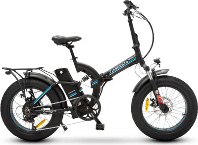 Immagine prodotto di Argento e-Mobility Bi Max+ Nero Blu Alluminio ebike ebike  25 kg