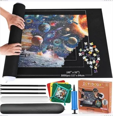 Produktbild von Famanu Puzzlematte - Praktische Aufbewahrungslösung für Puzzles