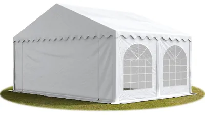 Immagine prodotto di TOOLPORT 5x4 mTendone per feste PREMIUM PVC bianco 100% impermeabile Tendone da esterno Tenda party