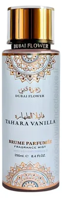 Image de Brume parfumée Vanilla Tahara 250 ml - Dubai Flower