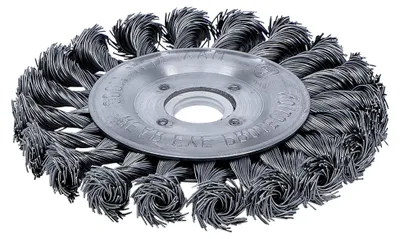 Produktbild von Scheibenbürste/Zopfrundbürste | Ø 115 mm | Bohrung 22,2 mm