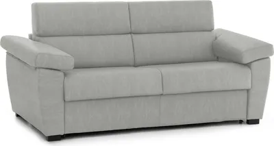 Immagine prodotto di Gorreto - Divano Fisso 2 Posti, 205x95x100h cm Grigio Chiaro, Sfoderabile  Italy