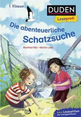 Immagine prodotto di Duden Leseprofi - Die abenteuerliche Schatzsuche, 1. Klasse