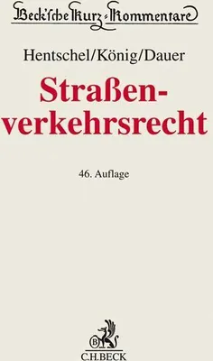 Produktbild von Straßenverkehrsrecht