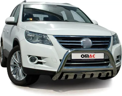Produktbild von Frontbügel Frontschutzbügel für VW Tiguan 2007-2016 mit ABE Edelstahl Silber