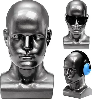 Produktbild von Famanu Mannequin Kopf für Display und Training - Professionell