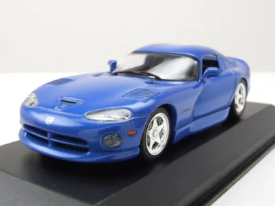 Produktbild von Maxichamps 940144021 Dodge Viper Coupe 1993 blau metallic 1:43